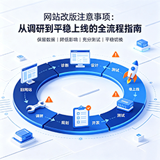 福清建站-网站改版注意事项：从调研到平稳上线的全流程指南