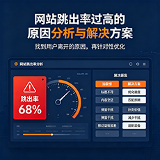 福州建站-网站跳出率过高的原因分析与解决方案