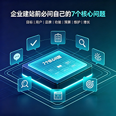 福州建站-企业建站前必问的7个核心问题 - 网站建设规划指南