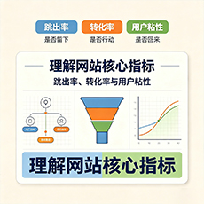 福清建站-理解网站核心指标：跳出率、转化率与用户粘性