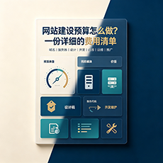 福州建站-网站建设预算怎么做?一份详细的费用清单