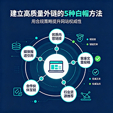 福清建站-建立高质量外链的5种白帽方法